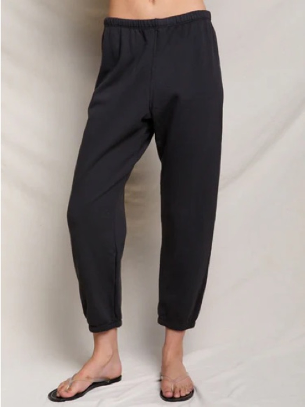Perfect White Tee Johnny Sweatpants in Vintage Black